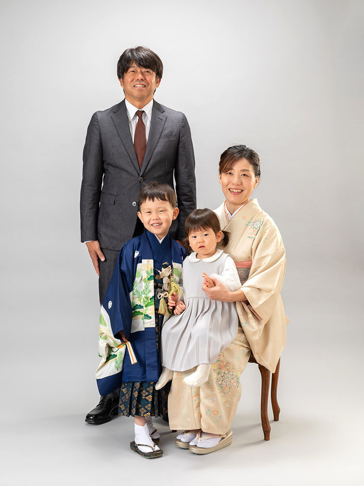 家族写真スタジオ京都市北区