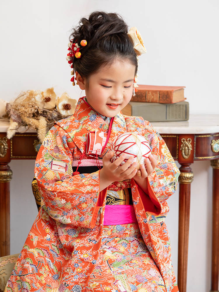 七五三スタジオ写真北野白梅町