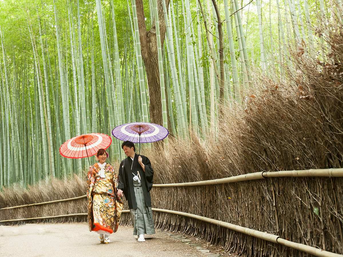 前撮り嵯峨野