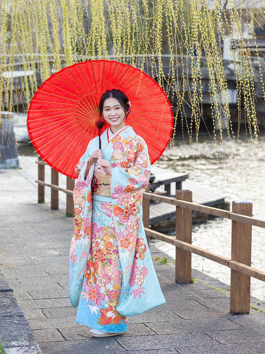 成人式前撮り可愛い
