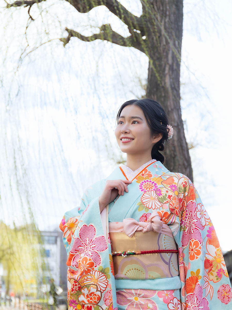 成人式前撮り可愛い京都