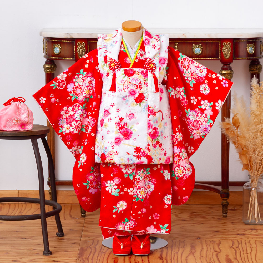 三才七五三着物レンタル京都北野天満宮