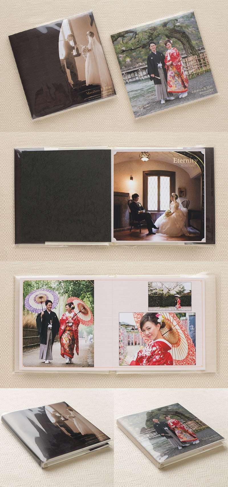 前撮りミニアルバム両親用